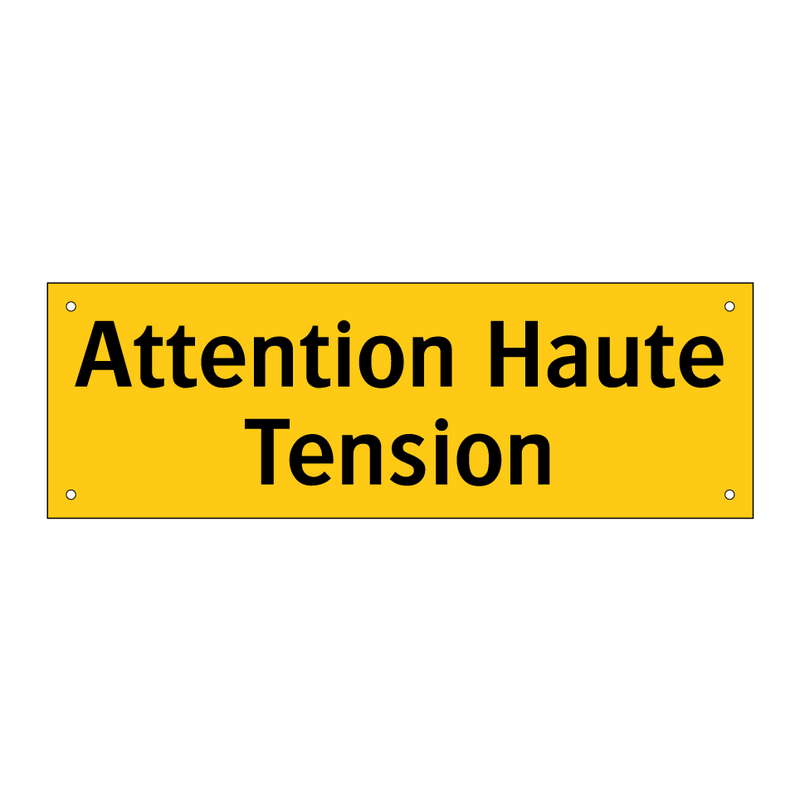 Attention Haute Tension