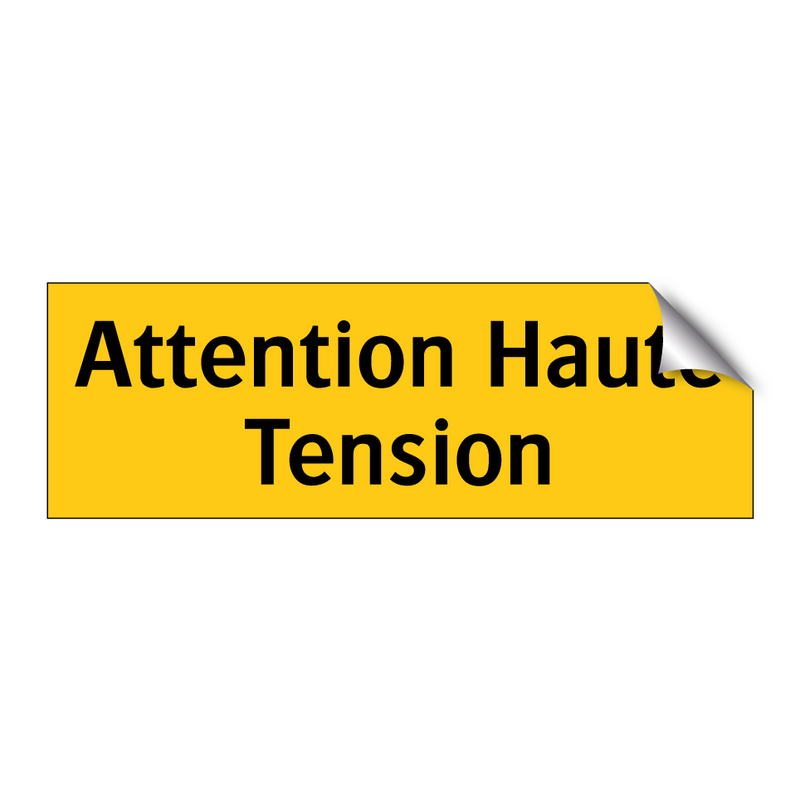 Attention Haute Tension