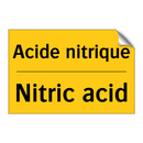 Acide nitrique - Nitric acid