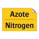 Azote - Nitrogen