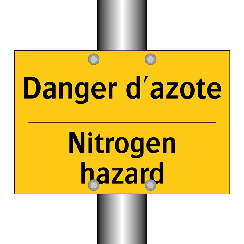 Danger d'azote - Nitrogen hazard