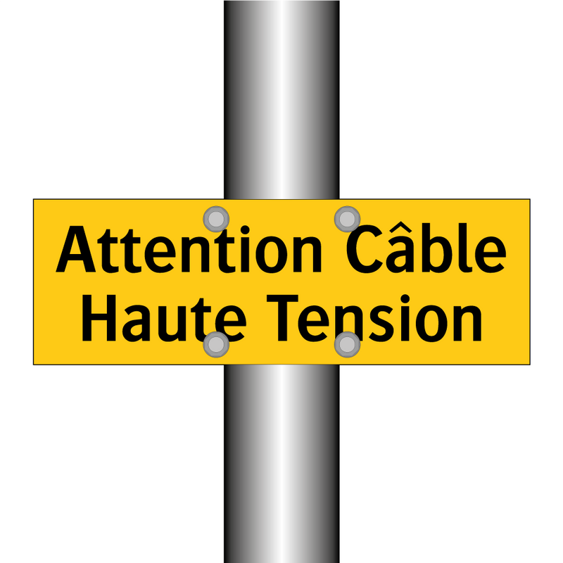 Attention Câble Haute Tension