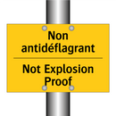 Non antidéflagrant - Not Explosion Proof