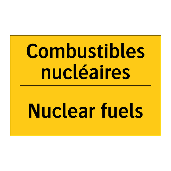 Combustibles nucléaires - Nuclear fuels