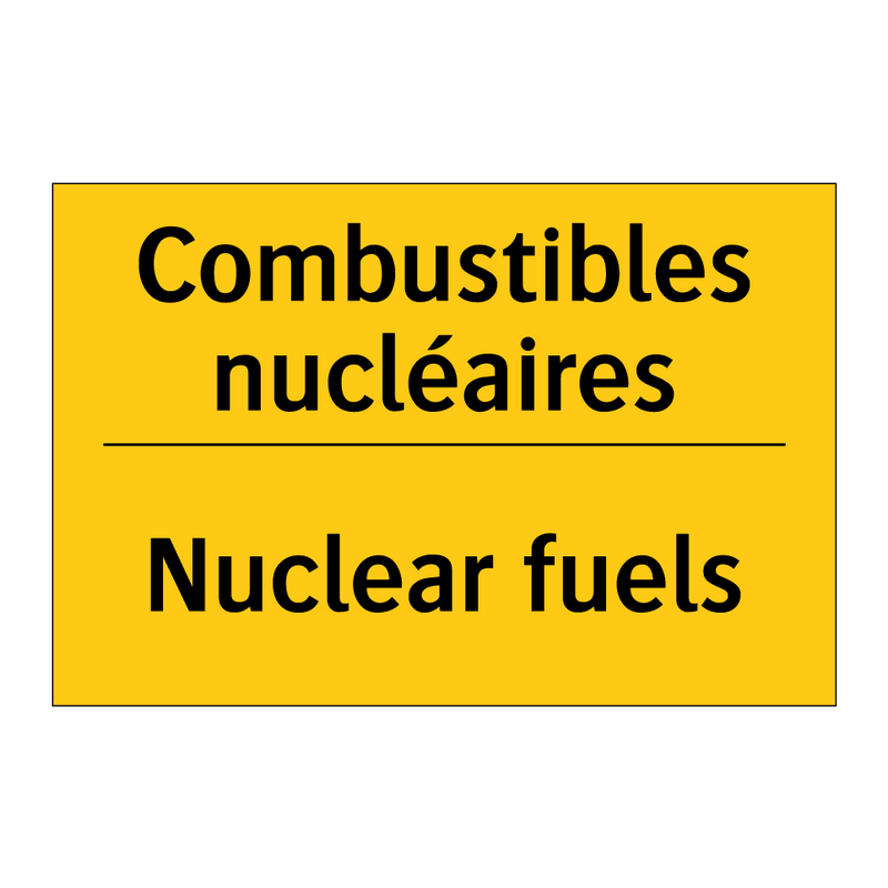 Combustibles nucléaires - Nuclear fuels
