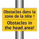 Obstacles dans la zone de la tête  /.../ - Obstacles in the head area!
