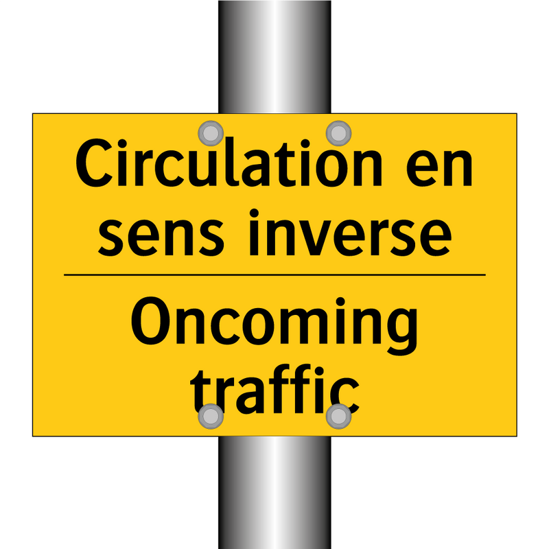 Circulation en sens inverse - Oncoming traffic