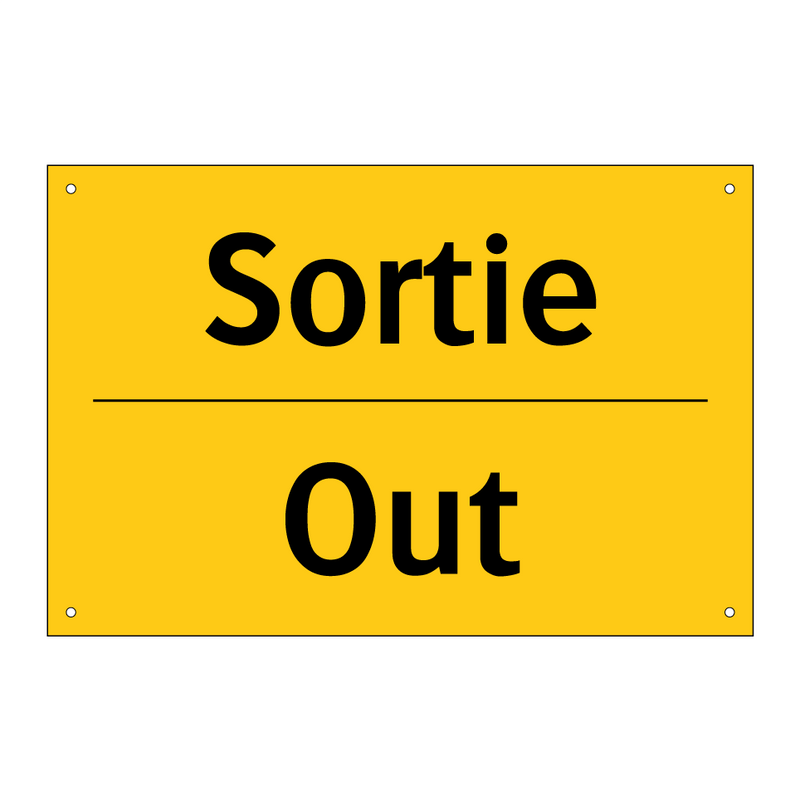 Sortie - Out