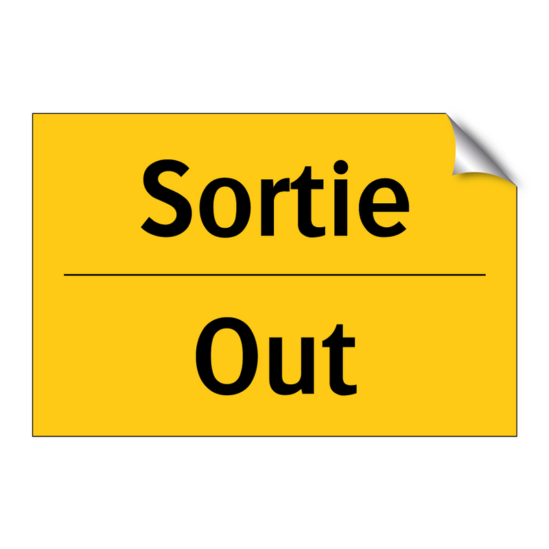 Sortie - Out