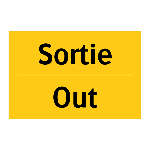 Sortie - Out