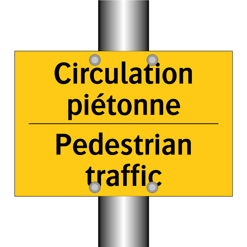 Circulation piétonne - Pedestrian traffic