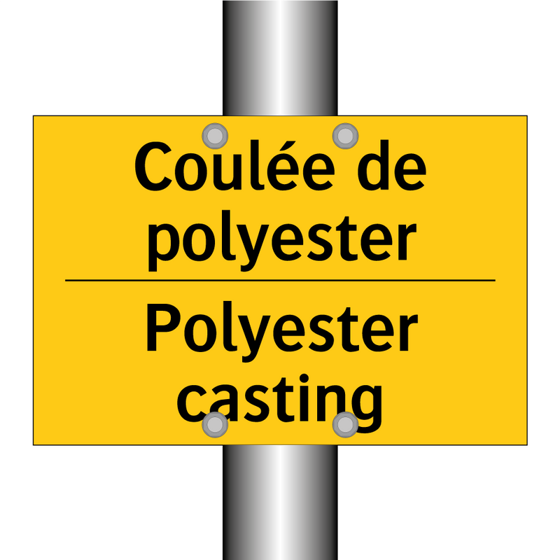 Coulée de polyester - Polyester casting