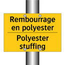 Rembourrage en polyester - Polyester stuffing