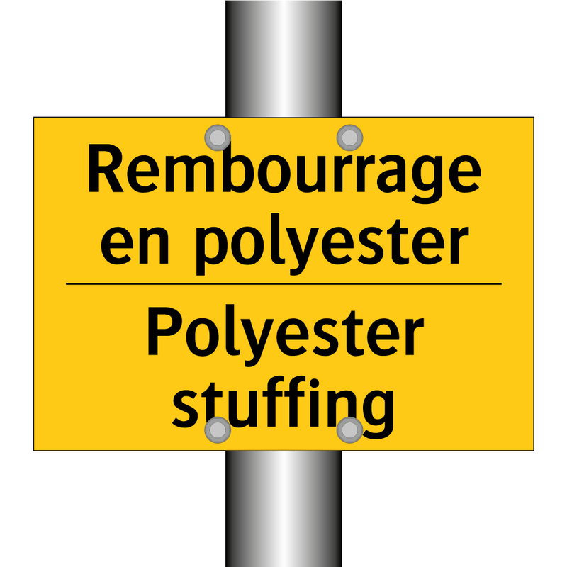 Rembourrage en polyester - Polyester stuffing