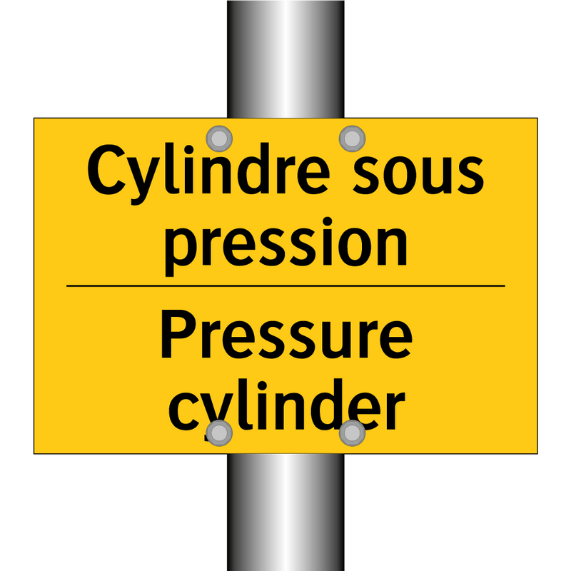 Cylindre sous pression - Pressure cylinder