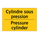 Cylindre sous pression - Pressure cylinder