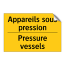 Appareils sous pression - Pressure vessels