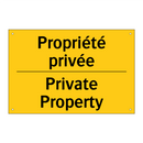 Propriété privée - Private Property