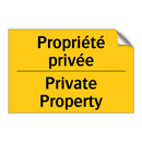 Propriété privée - Private Property