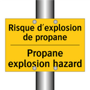 Risque d'explosion de propane - Propane explosion hazard