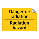 Danger de radiation - Radiation hazard