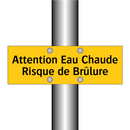 Attention Eau Chaude Risque de Brûlure