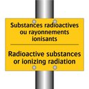 Substances radioactives ou rayonnements  /.../ - Radioactive substances or ionizing  /.../