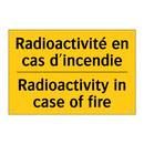 Radioactivité en cas d'incendie /.../ - Radioactivity in case of fire