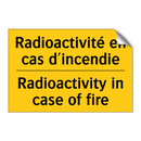 Radioactivité en cas d'incendie /.../ - Radioactivity in case of fire