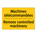 Machines télécommandées - Remote controlled machinery
