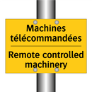 Machines télécommandées - Remote controlled machinery