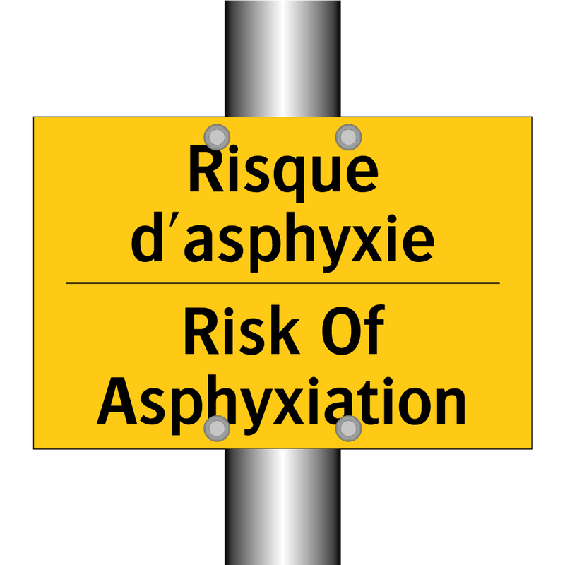 Risque d'asphyxie - Risk Of Asphyxiation