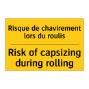 Risque de chavirement lors du  /.../ - Risk of capsizing during rolling /.../