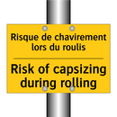 Risque de chavirement lors du  /.../ - Risk of capsizing during rolling /.../
