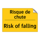 Risque de chute - Risk of falling