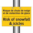 Risque de chute de neige et de  /.../ - Risk of snowfall & icicles