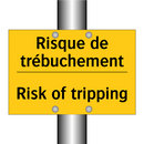 Risque de trébuchement - Risk of tripping