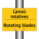 Lames rotatives - Rotating blades