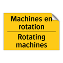 Machines en rotation - Rotating machines
