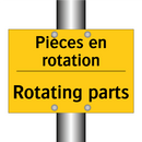 Pièces en rotation - Rotating parts