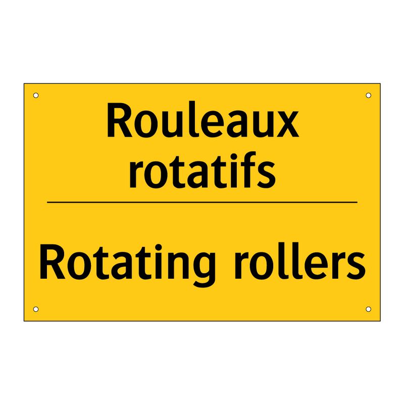 Rouleaux rotatifs - Rotating rollers