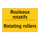Rouleaux rotatifs - Rotating rollers