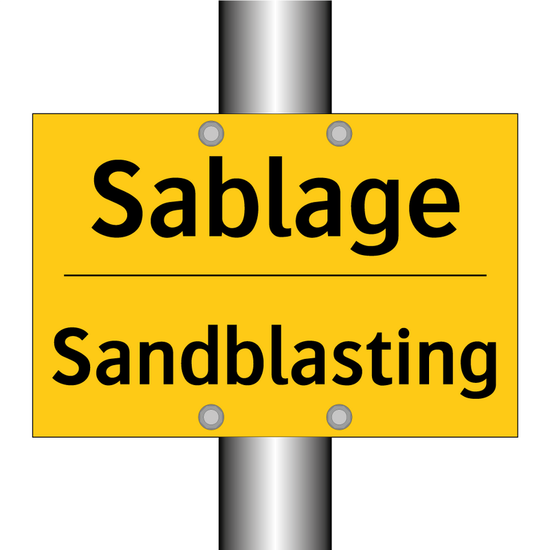 Sablage - Sandblasting