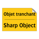 Objet tranchant - Sharp Object