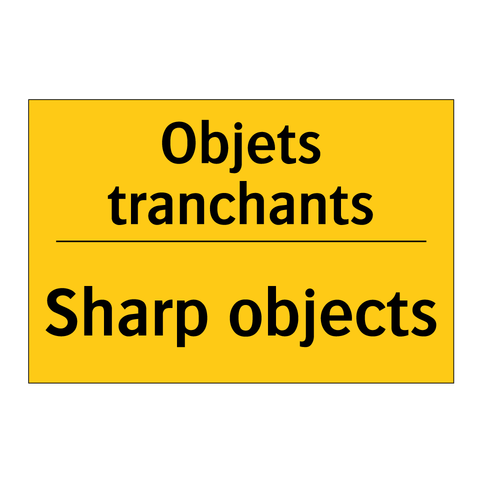 Objets tranchants - Sharp objects