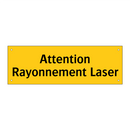 Attention Rayonnement Laser