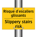 Risque d'escaliers glissants - Slippery stairs risk