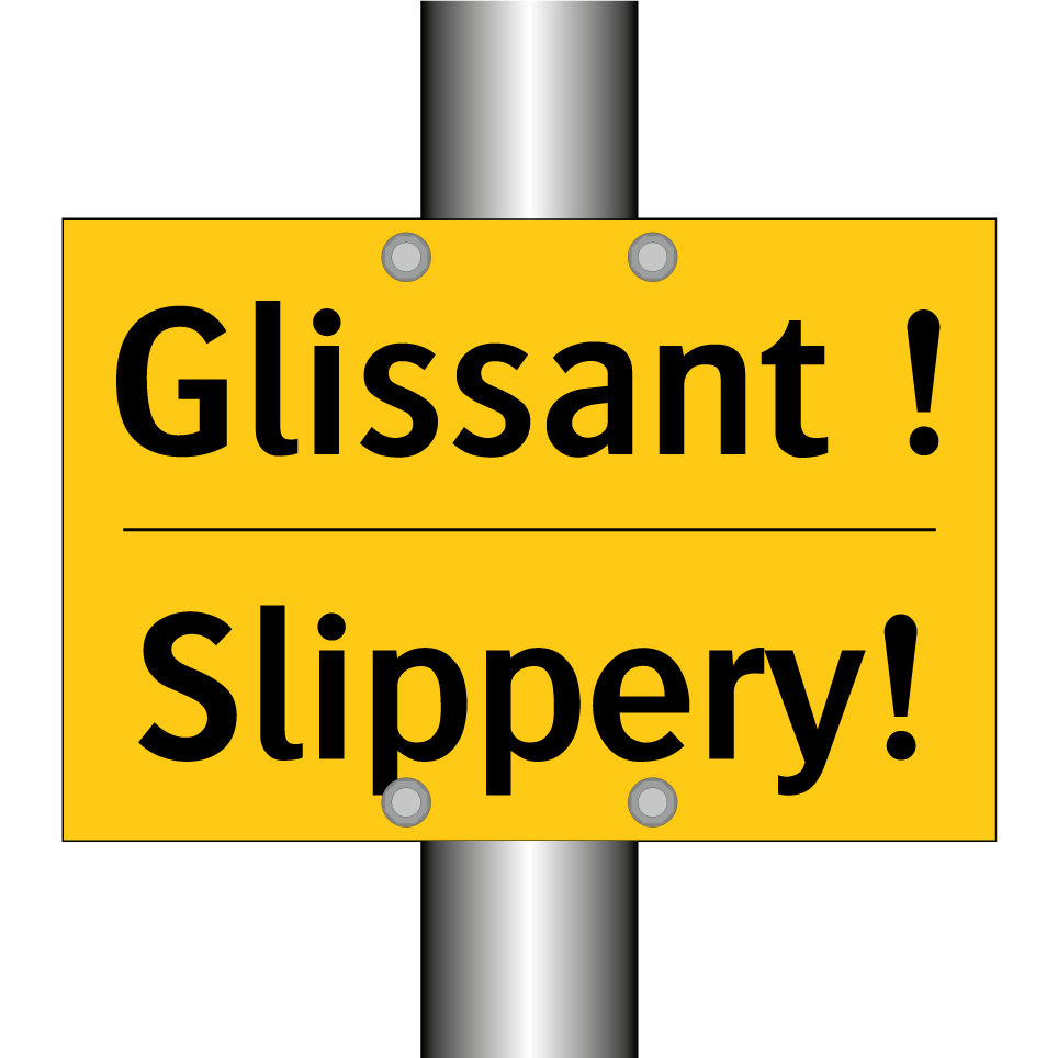 Glissant ! - Slippery!