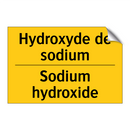 Hydroxyde de sodium - Sodium hydroxide