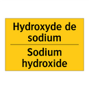 Hydroxyde de sodium - Sodium hydroxide